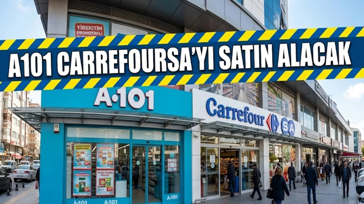 A101'den Dev Hamle! Şirket CarrefourSA'yı Satın Alacak