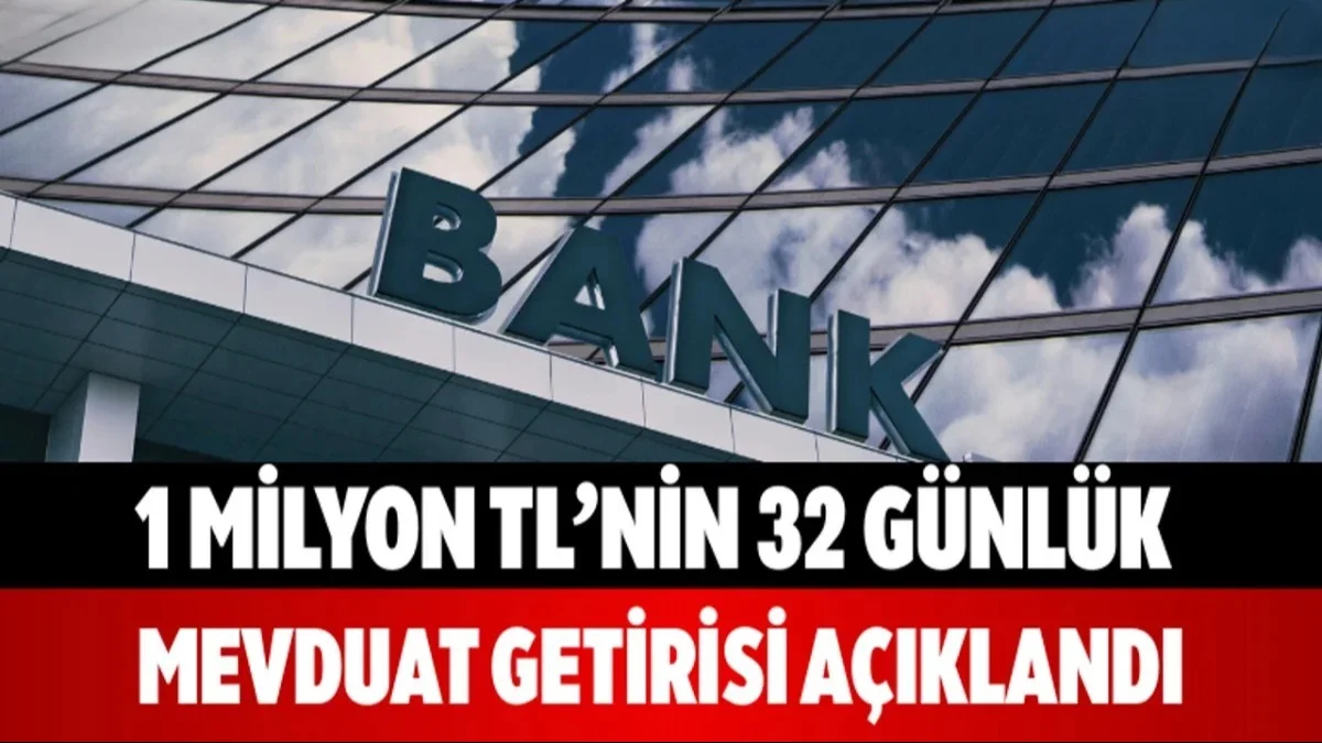 Bankalar Yarışta! 1 Milyon TL’nin Faiz Getirisi Şaşırttı - Gündem Haberleri