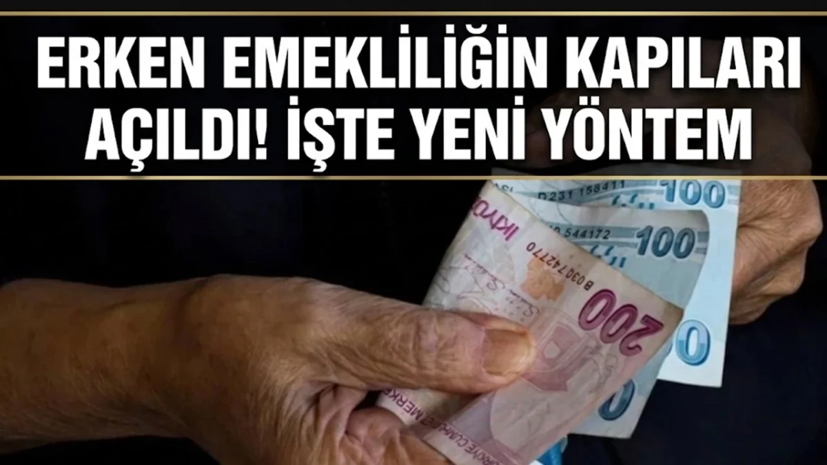 SGK Uzmanı Formülü Açıkladı! Yüzde 40 Raporu Olanlara Erken Emeklilik Kapısı Açılıyor