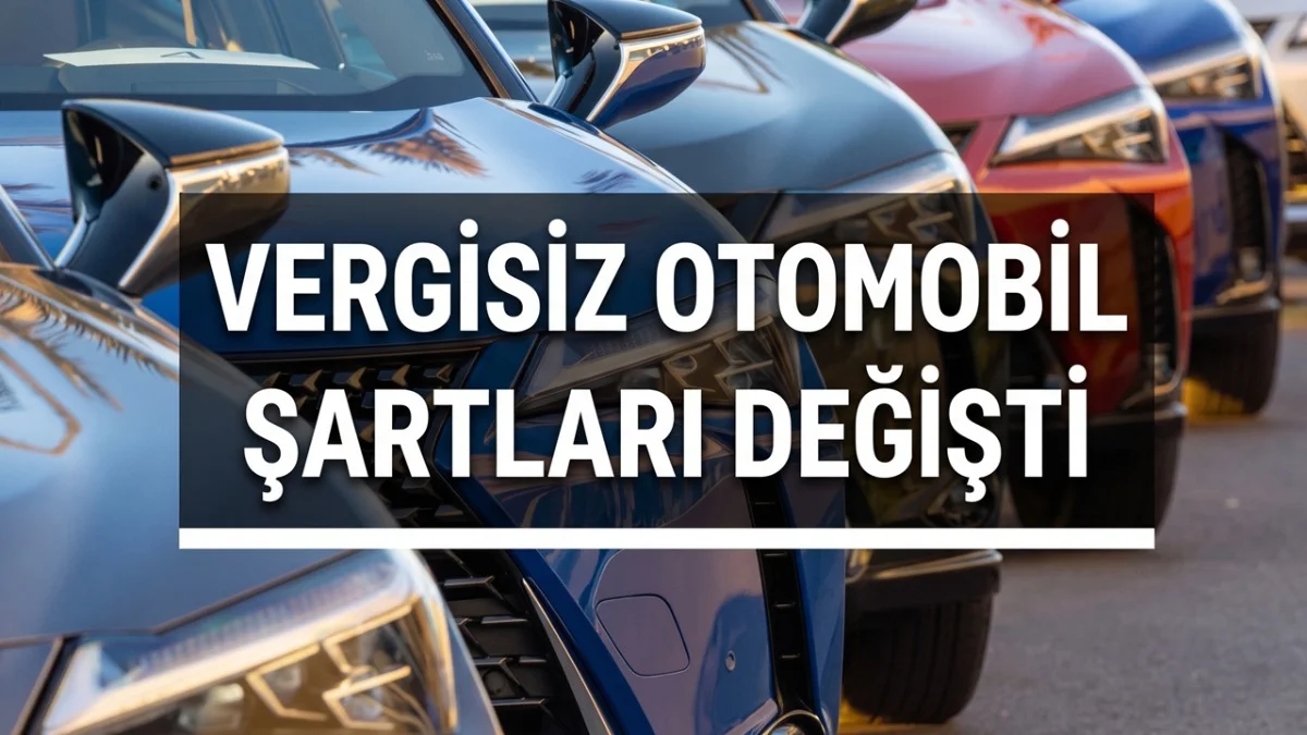 Sıfır Araçlarda Geçerli! Yeni ÖTV Muafiyet Şartları ve Detaylar - Ekonomi Haberleri